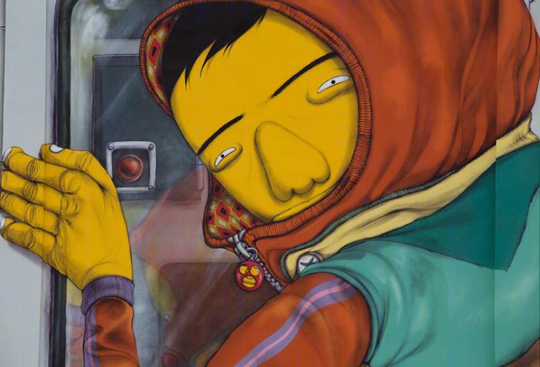 米兰“Outside the Cube”项目 · Os Gemeos 的街头艺术创新-18