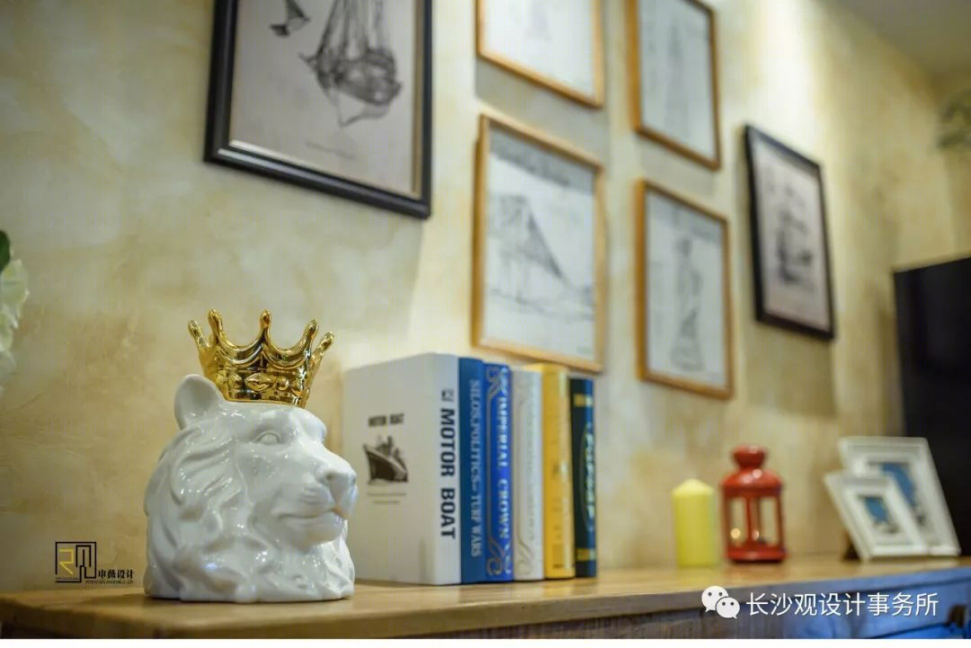 《逐梦未央》 | 金茂梅溪湖 135㎡美式空间，申薇设计展现优雅自由主义-26