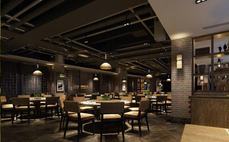 王武林丨中餐厅丨长沙忆食间餐厅空间设计-8