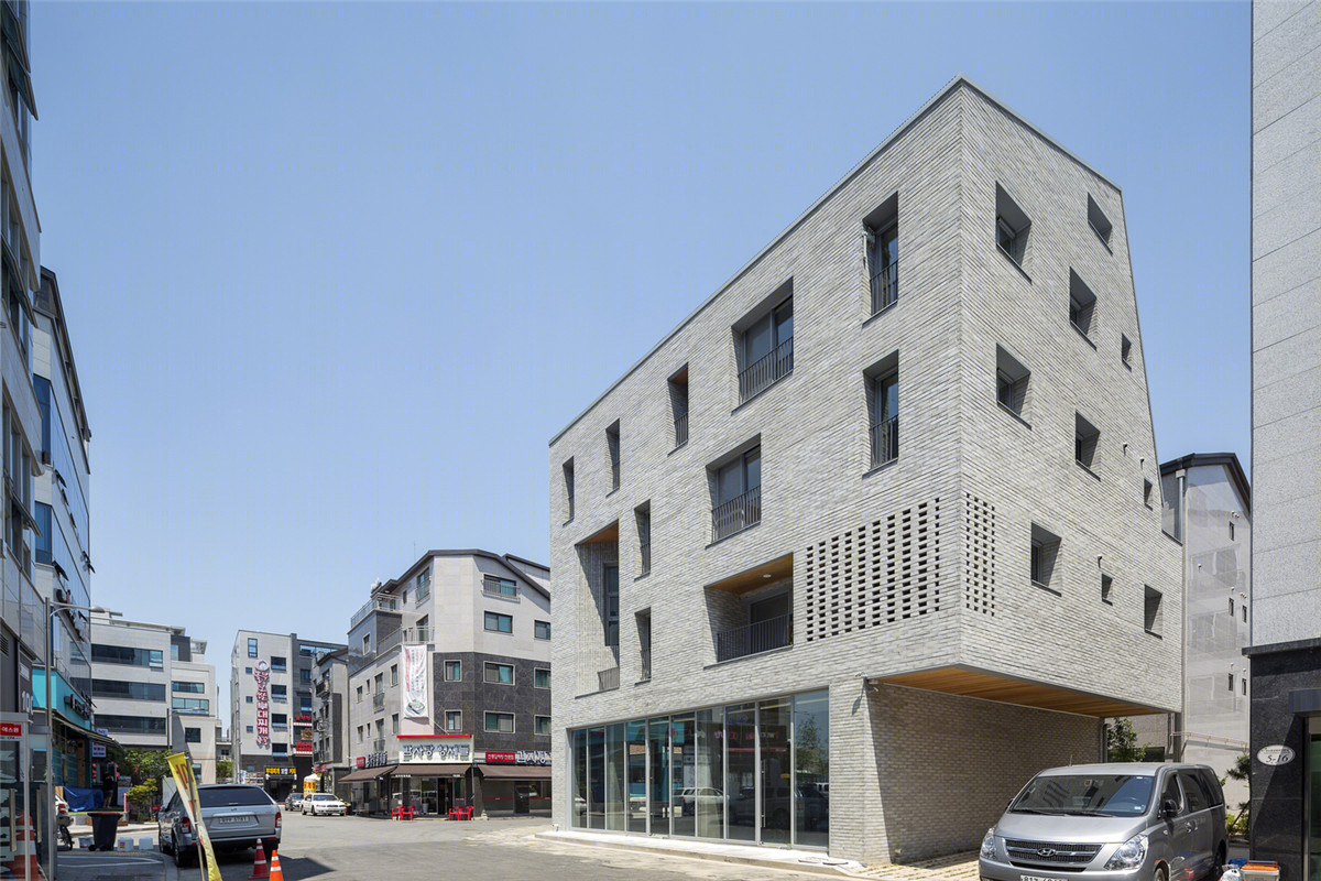 韩国街角住宅-7