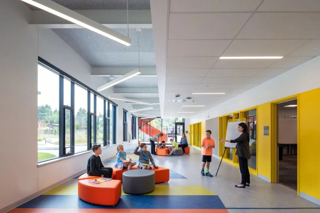 Browns Point 小学的创新设计丨美国丨TCF Architecture-29