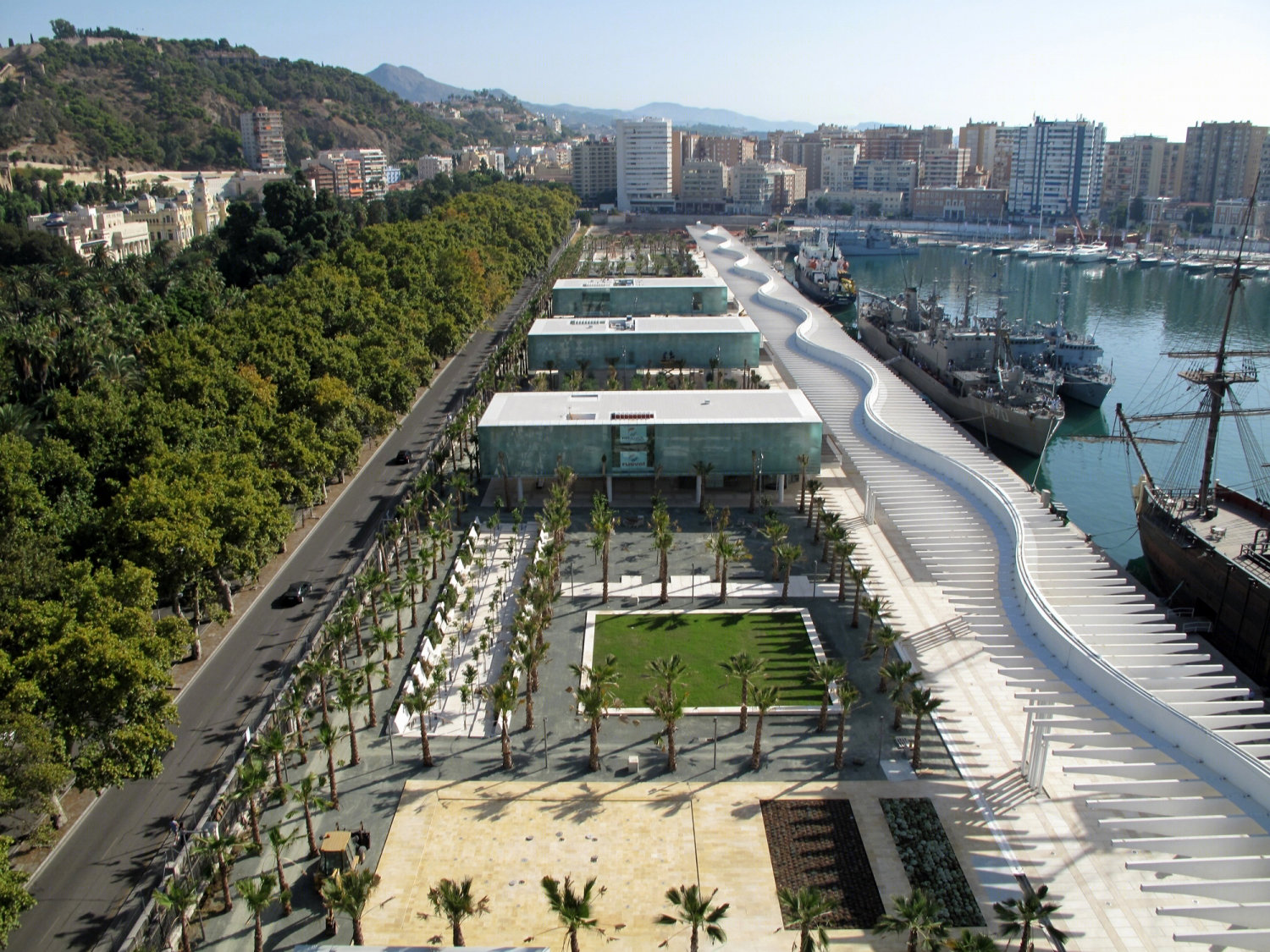 马拉加新城市公共空间丨Junquera Arquitectos-17