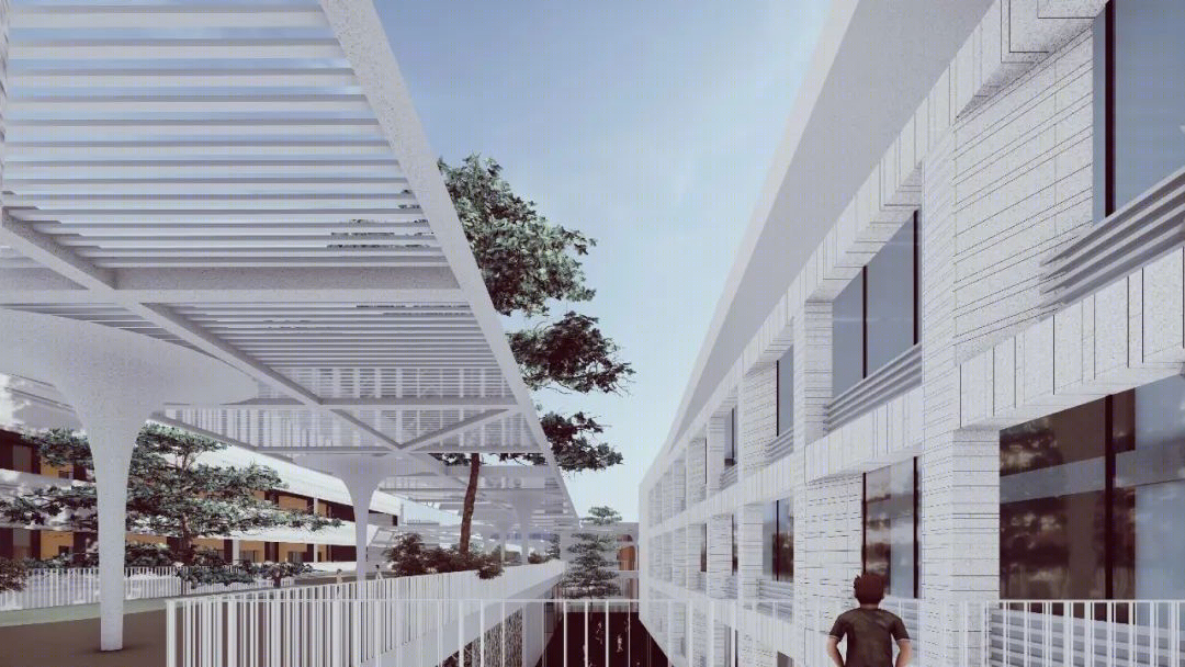 盐城高新区智能终端小镇学校丨中国盐城丨上海大介建筑设计,杭州澜山建筑设计-61