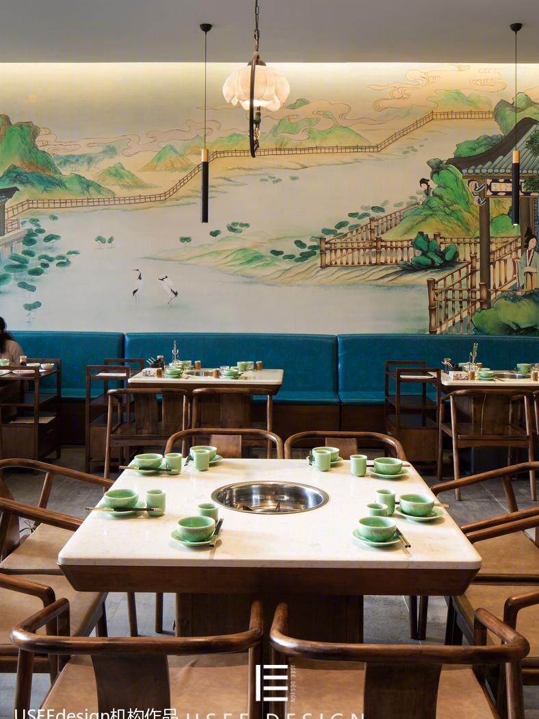 辣都麻府 | 传统中式风格火锅餐厅设计-8