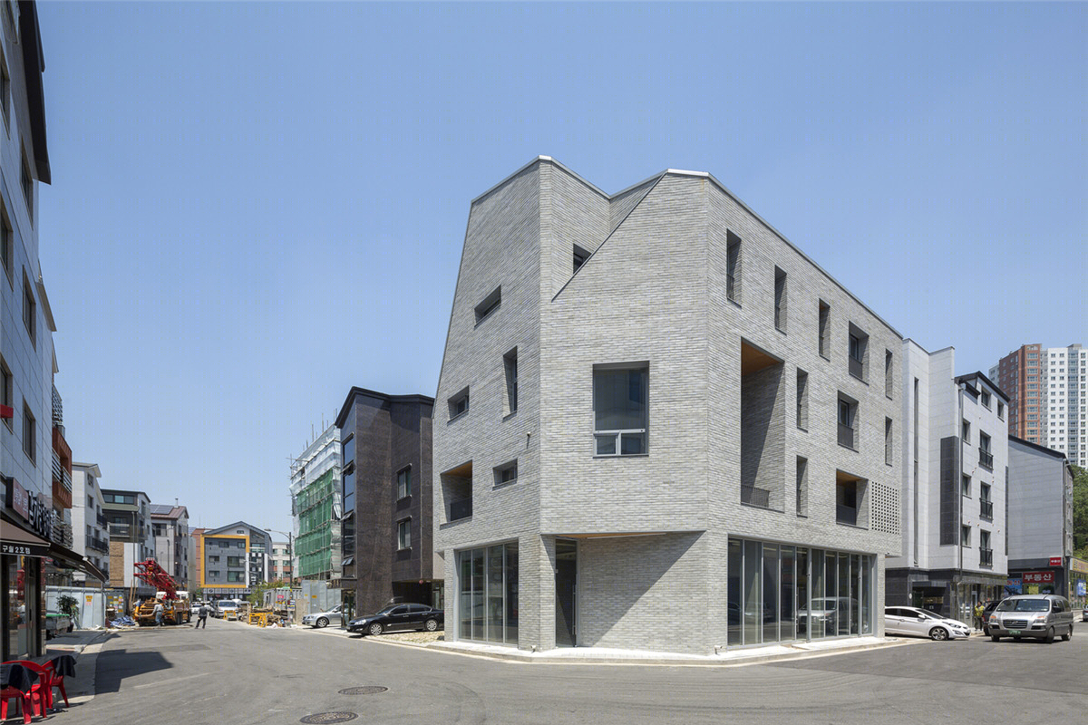 韩国街角住宅-8