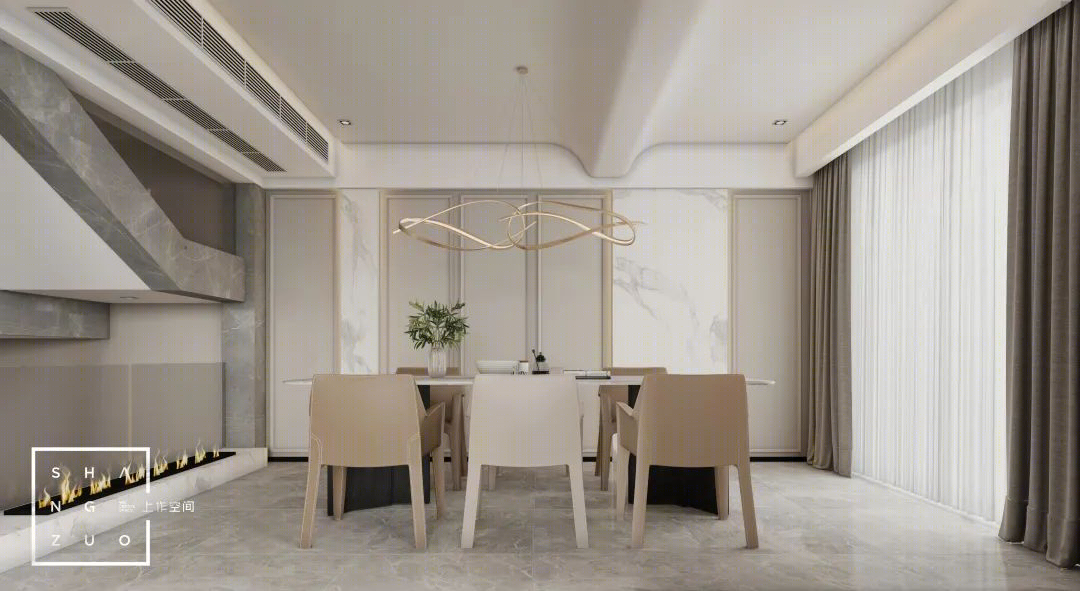 武汉老别墅翻新记 | 海天一色,品味人生-39