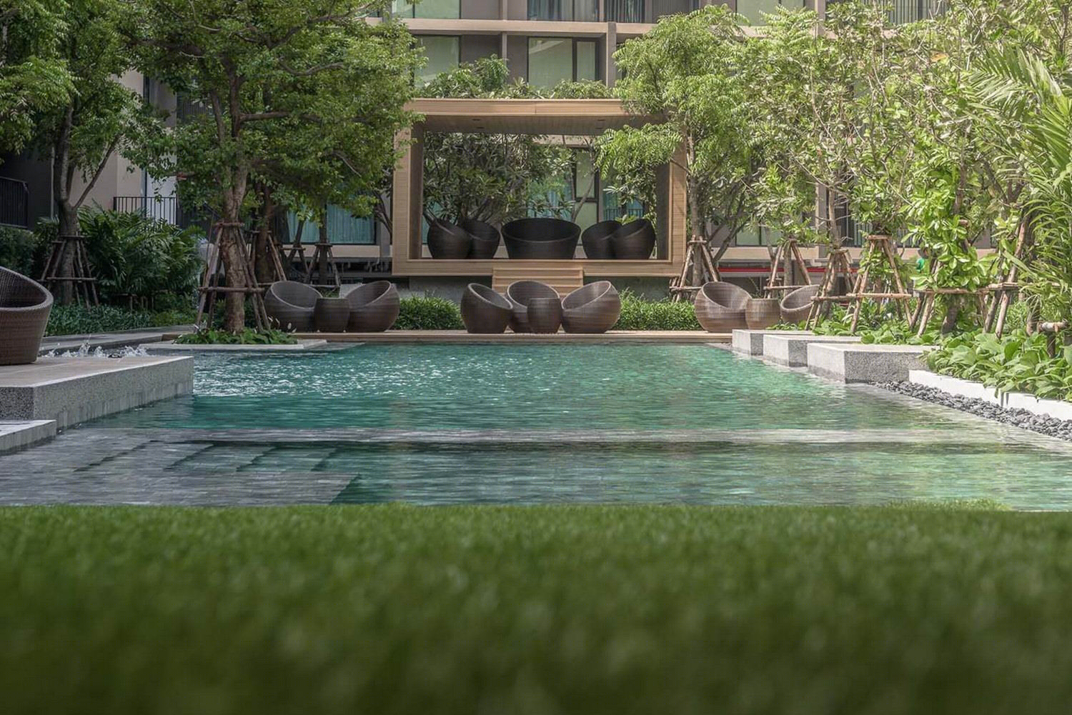 泰国Parque Phutthabucha公寓景观-19