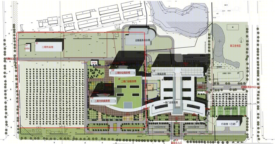 安丘市人民医院北区新院二期项目丨中国潍坊丨山东省建筑设计研究院有限公司第三设计分院-23