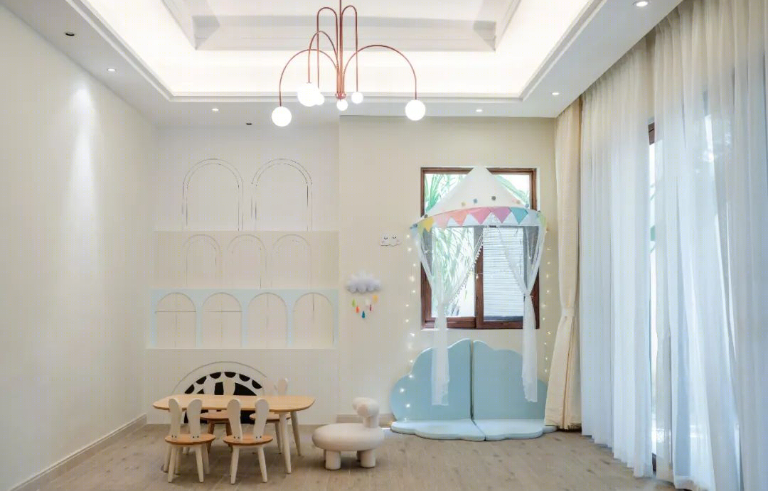 奶油色海岛隐奢别墅丨中国海南丨庭美宜居设计-59