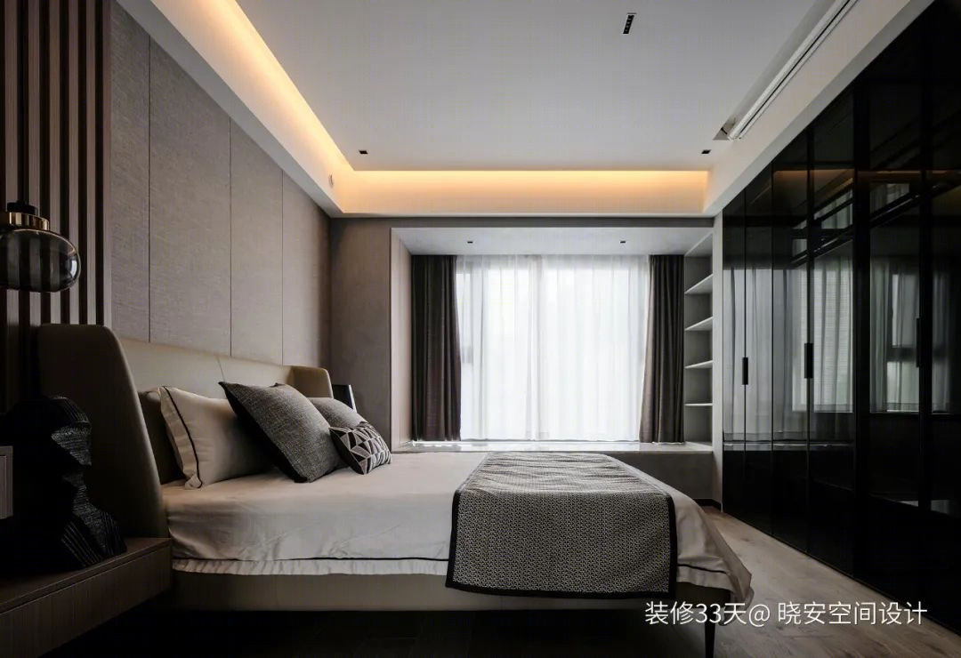 现代质感三室改造丨中国无锡丨晓安空间设计（苏州）-30