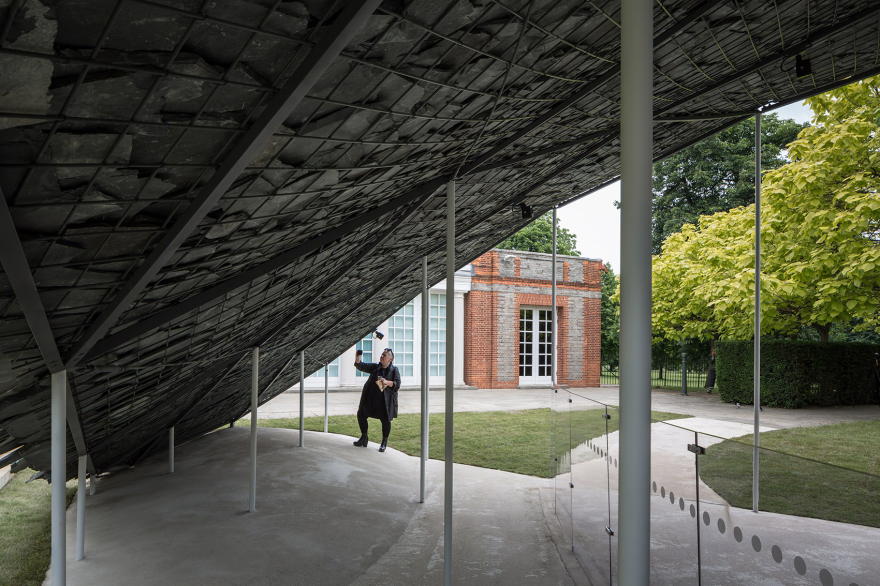 英国蛇形画廊2019建筑-23