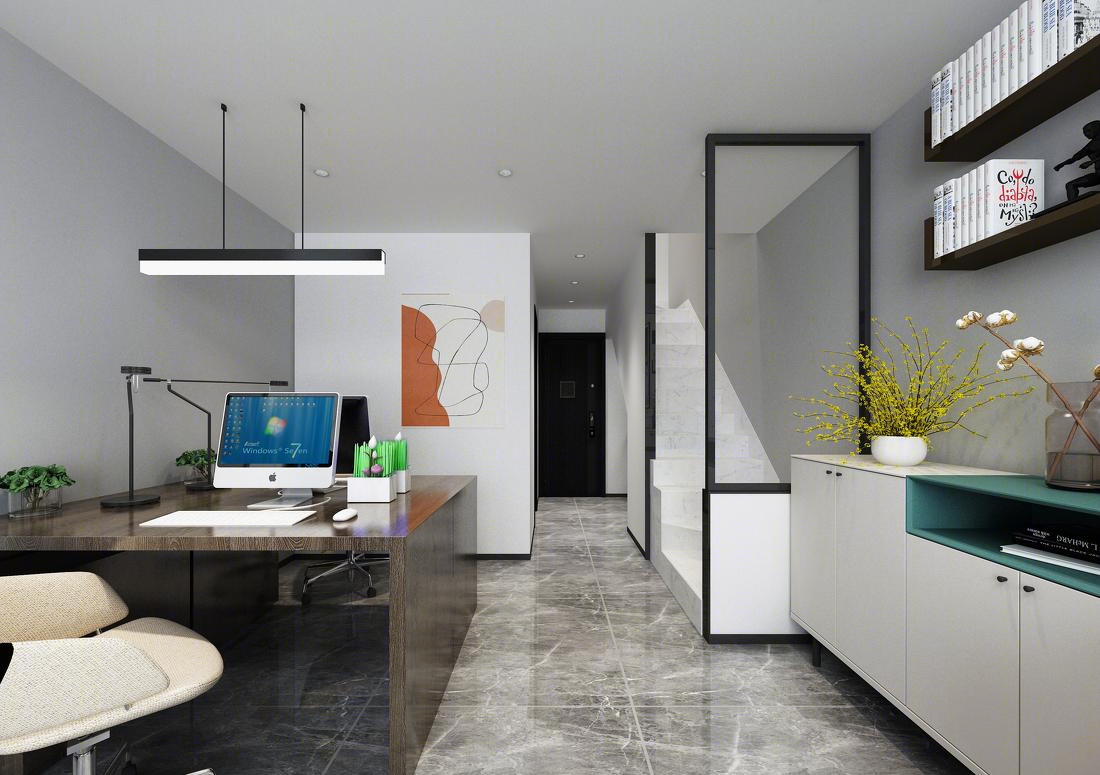 
LOFT家居办公室样板间 -6