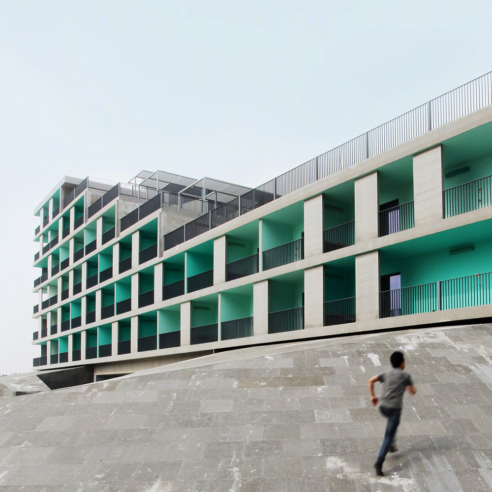 福建福州网龙员工宿舍 | 内向集体公社，共享自然美景-14