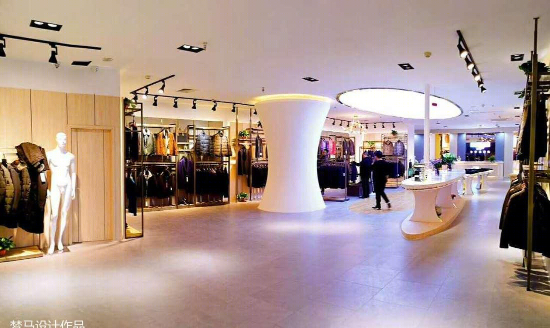 港士龙男装概念旗舰店 现场完工照-5