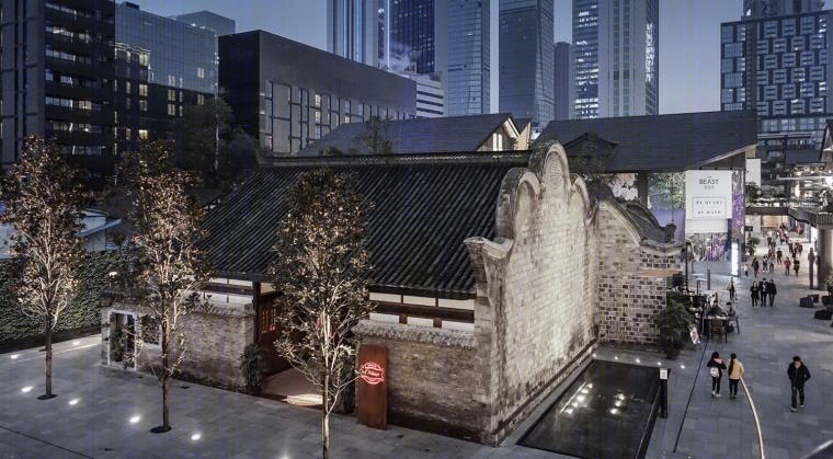 成都Abbaye比利时餐厅丨MRDA Architects-15