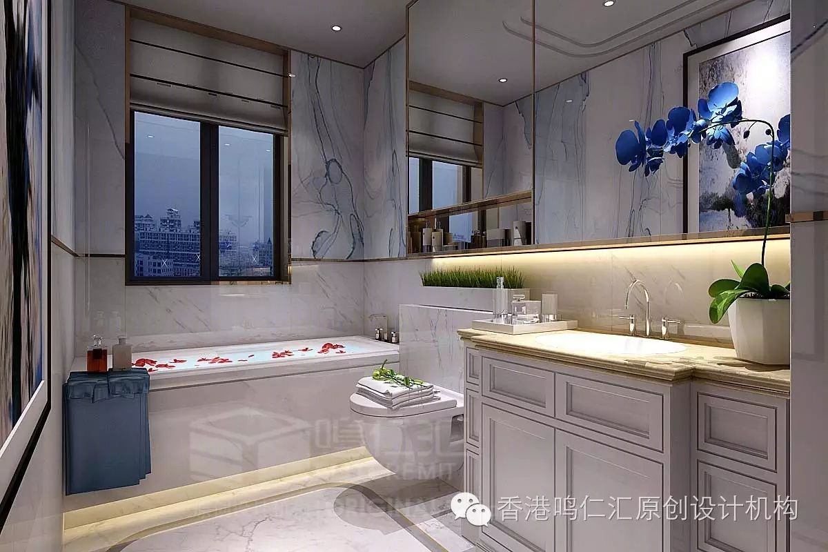 美式古典风情，镇平龙源社区别墅家装-33