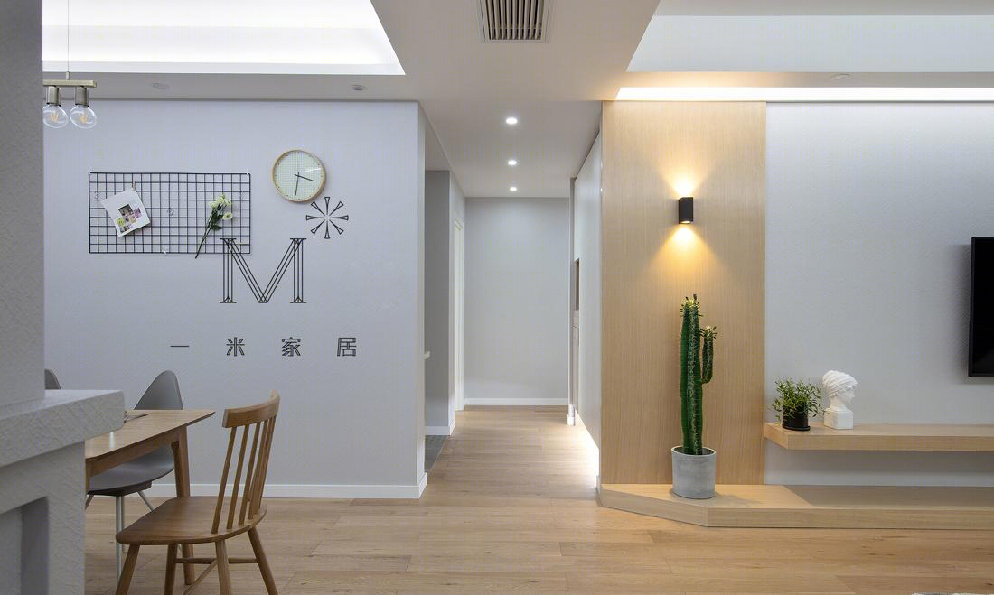 【一米家居】觅境 137㎡ 北欧风-4