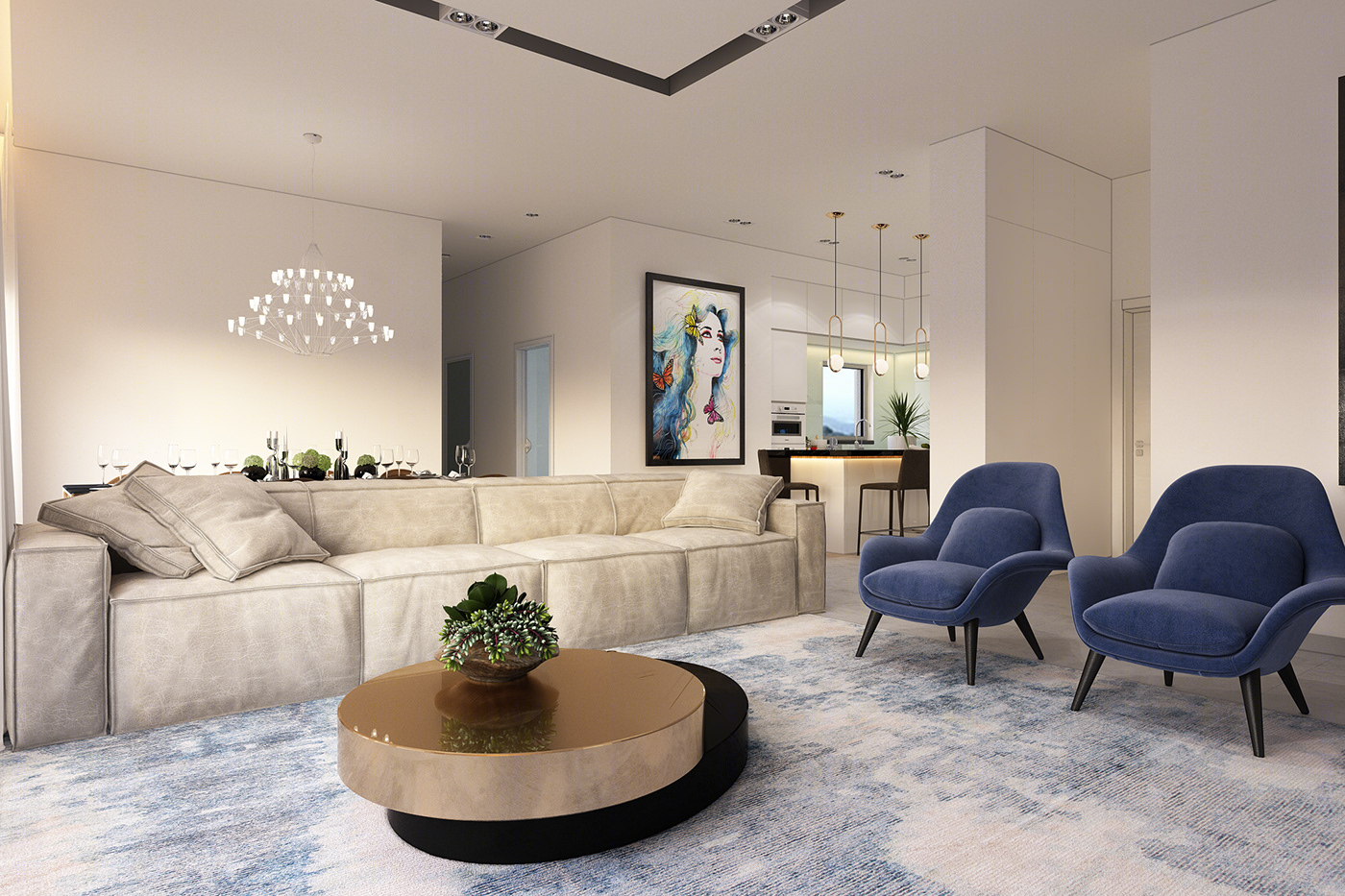 Anastasiya Gushchina丨平层丨Penthouse in USA-1