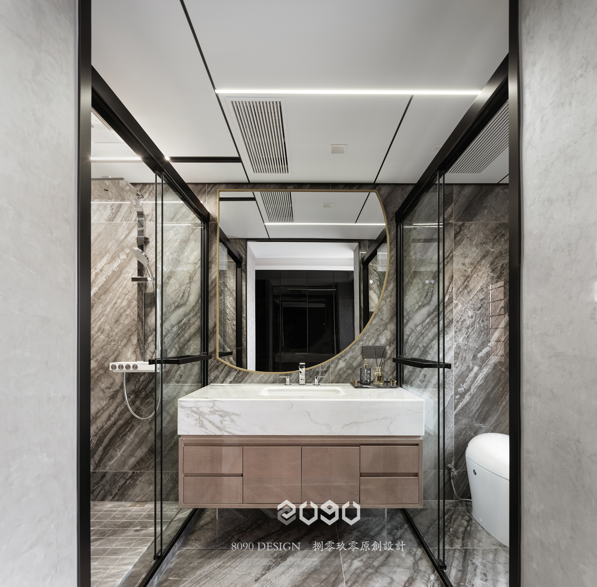 现代简约顶楼旋转楼梯间浪漫丨中国杭州丨杭州捌零玖零原创设计-59