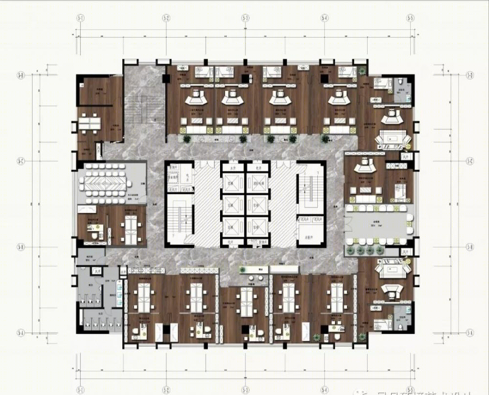 西安某国企办公空间案例-24