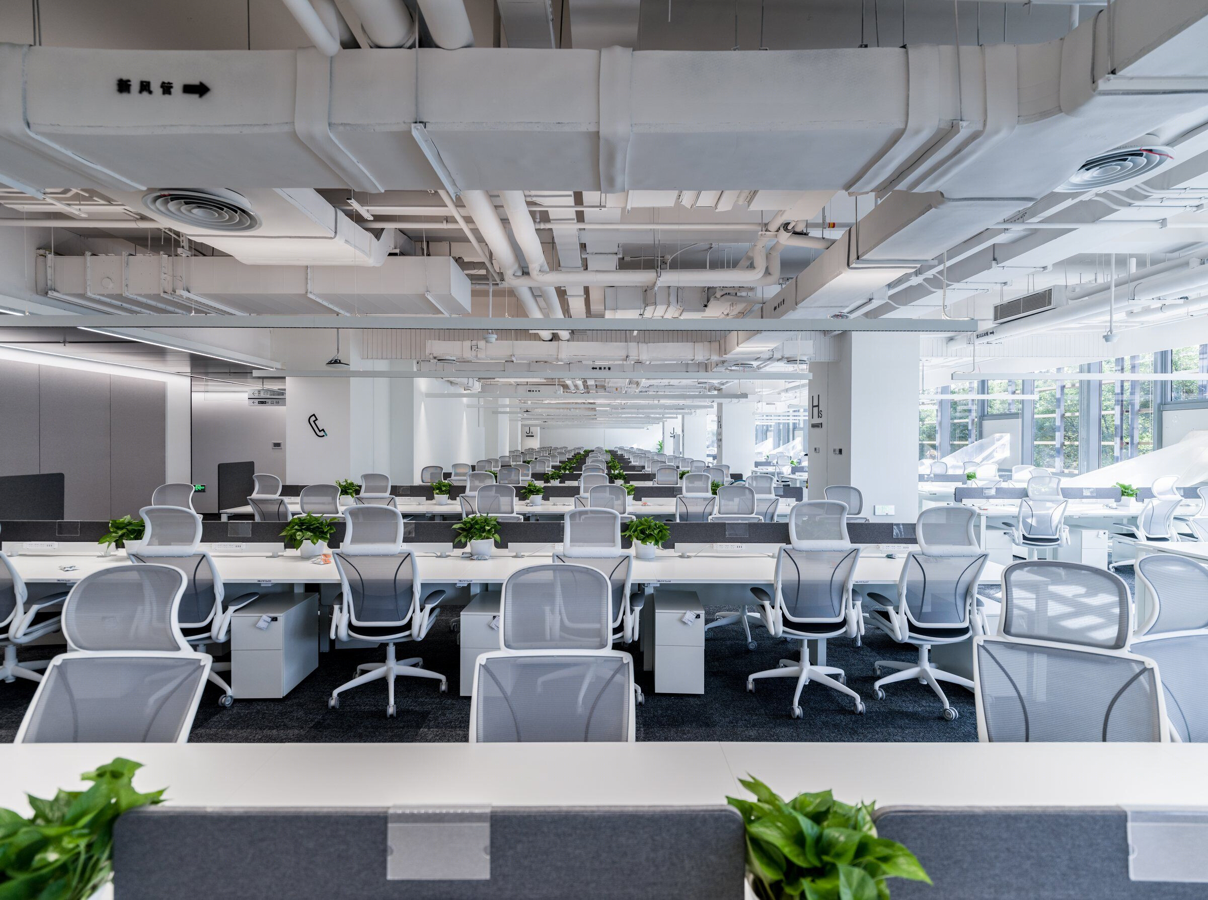 北京方恒公司办公室翻新丨中国北京丨GBBN Architects Inc.-43