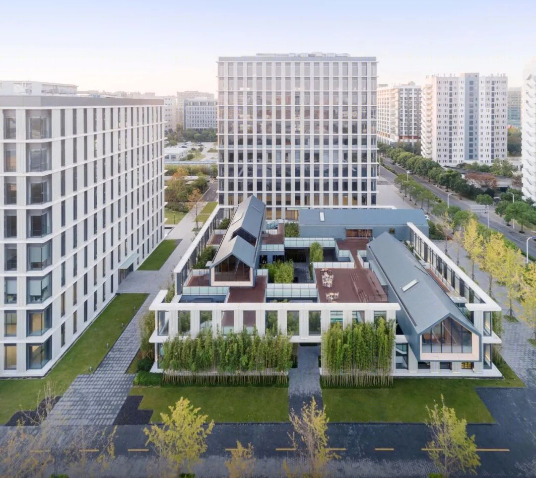 上海张润大厦——现代办公商业一体化设计-9