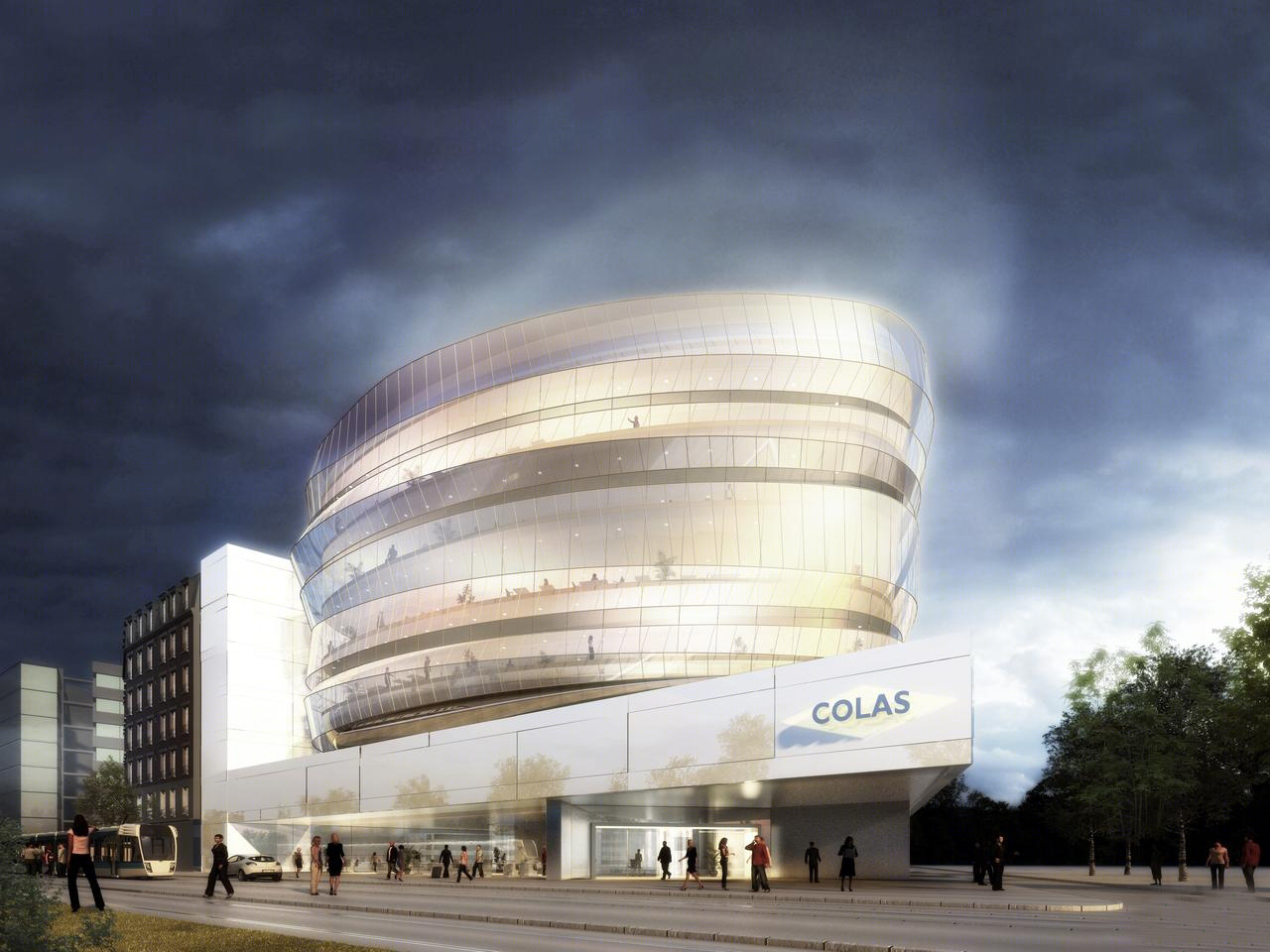 法国巴黎COLAS总部大楼丨IAD,Rafael de La-Hoz Arquitectos-12