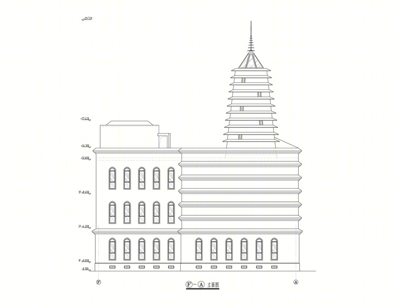 北京宋庄金刚宝座寺——融合多元文化的现代佛教建筑-52