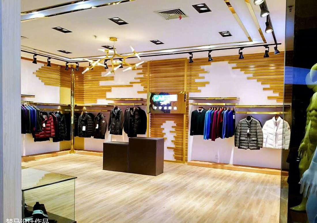 港士龙男装概念旗舰店 现场完工照-7