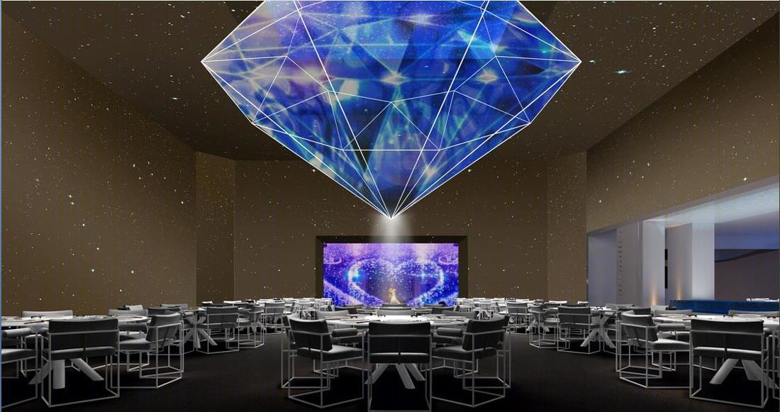 希尔顿欢朋宴会酒店——钻石星空下的永恒誓言-22