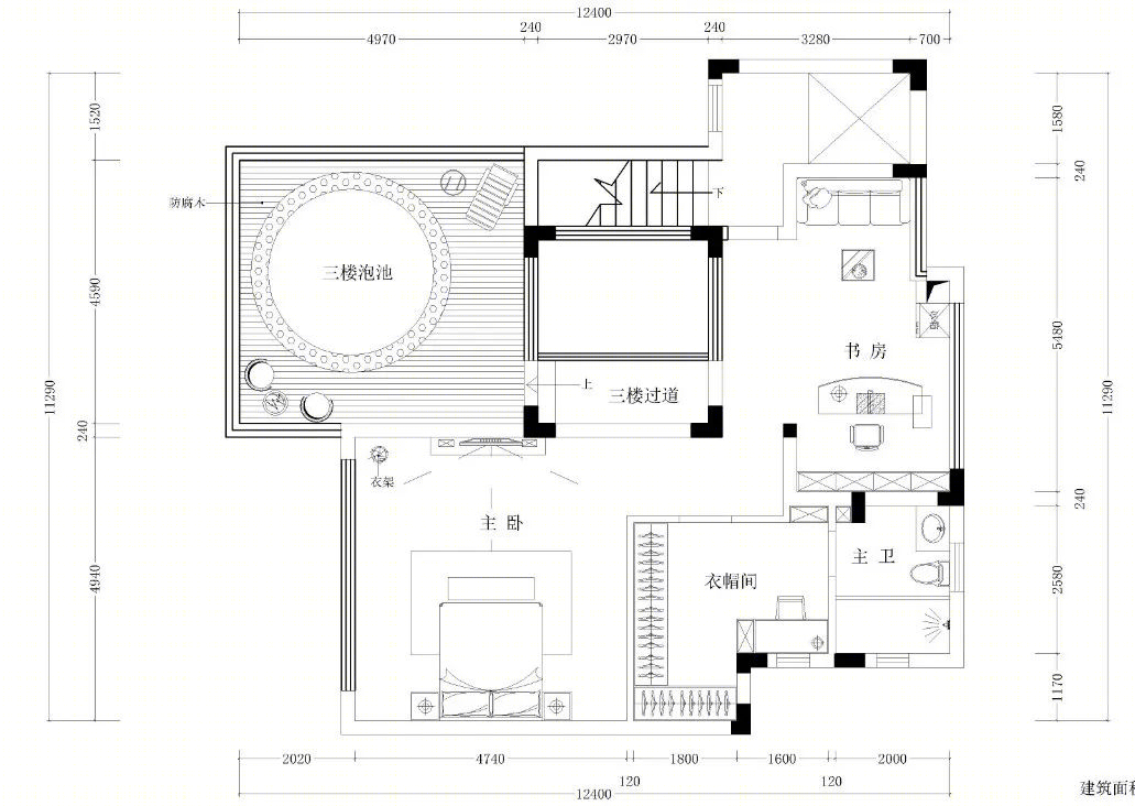 四季花城新中式美学盛宴——余礼彬的 500㎡高级灰空间设计-36