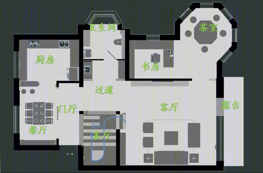 新中式润泽园雅韵之家,传统与现代完美融合-27
