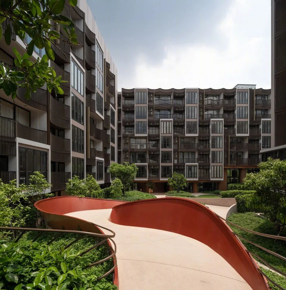 流动竹影 · Kawa Haus 公寓景观设计丨泰国曼谷丨Shma-15
