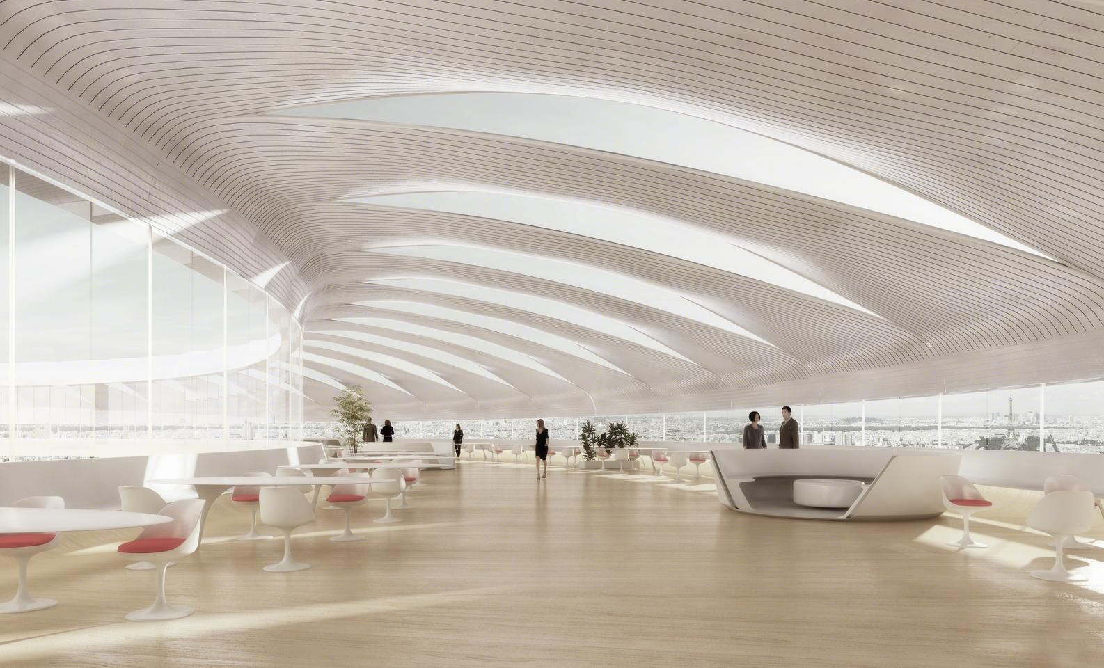 法国巴黎COLAS总部大楼丨IAD,Rafael de La-Hoz Arquitectos-14
