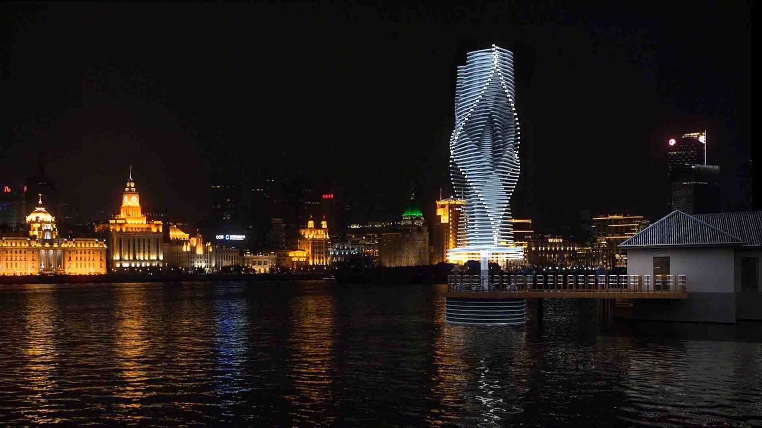 上海浦东灯塔景观-14