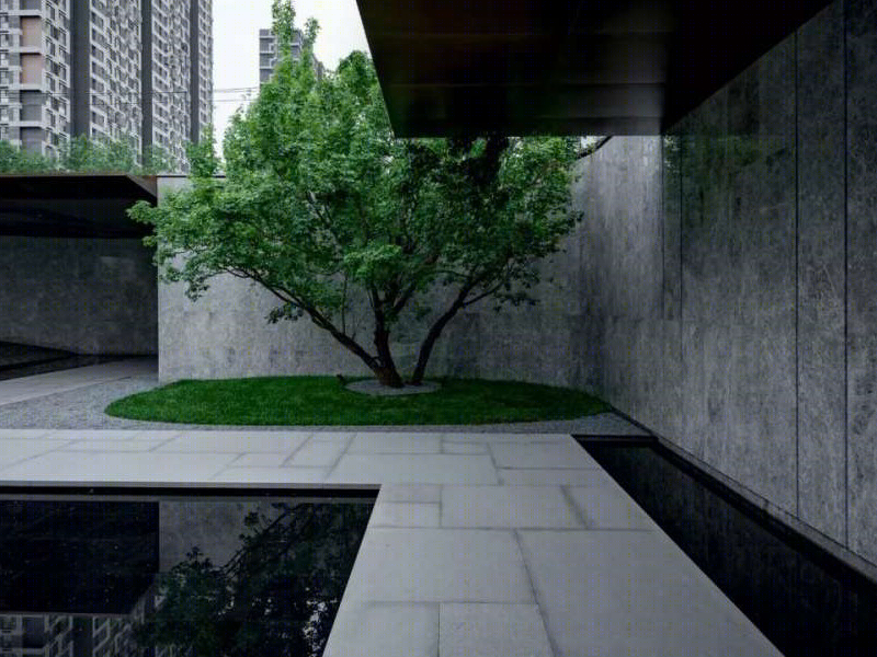 北京华润橡树澜湾示范区景观-13