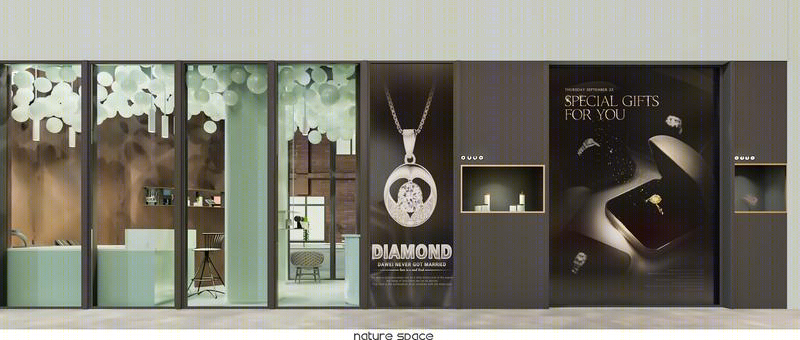 烟台璞雅珠宝工门店设计-19