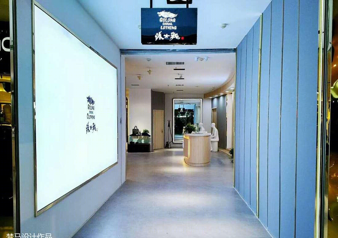 港士龙男装概念旗舰店 现场完工照-8