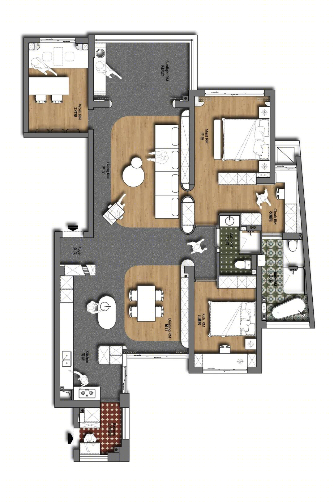 嬿羽的自由家园 · 纳瓦霍白的温馨设计丨CR·IN Design Studio | 超睿里子设计工作室-39