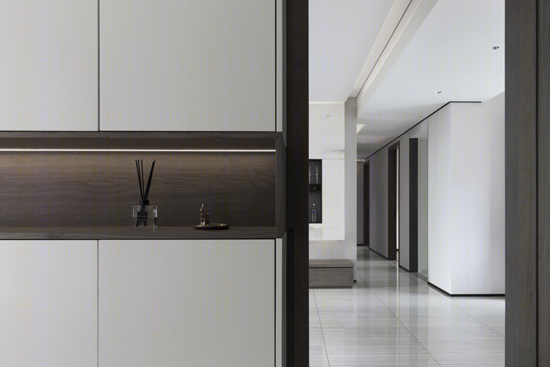 181m²现代极简主义婚房-7