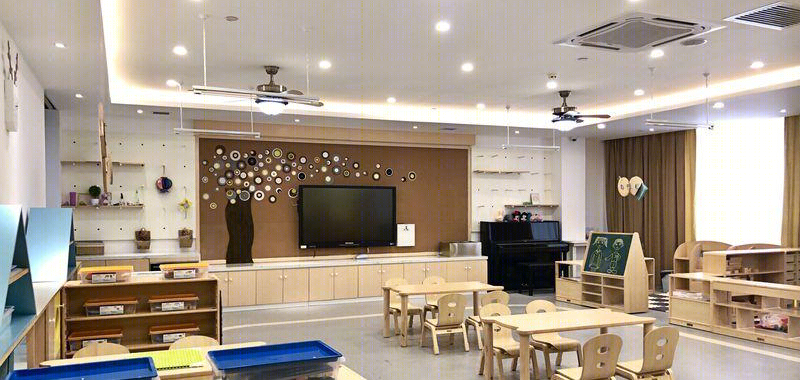 宝鸡市高端幼儿园设计,现代简约风营造国际化氛围-46