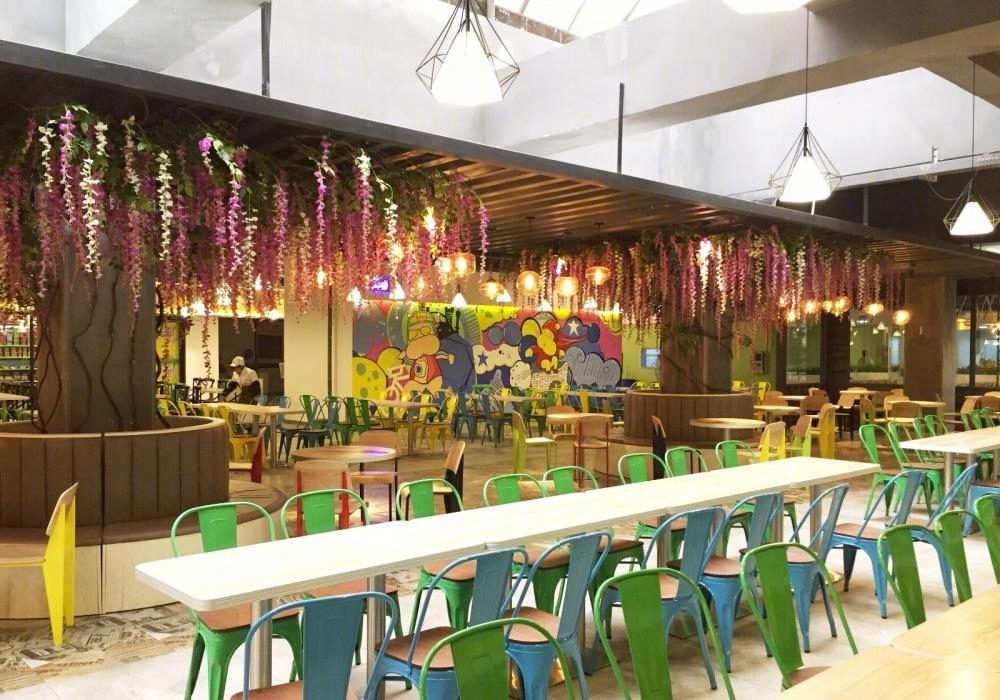 长沙食堂设计公司中南林业科技大学三食堂-2