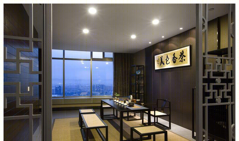 新中式办公空间设计-17