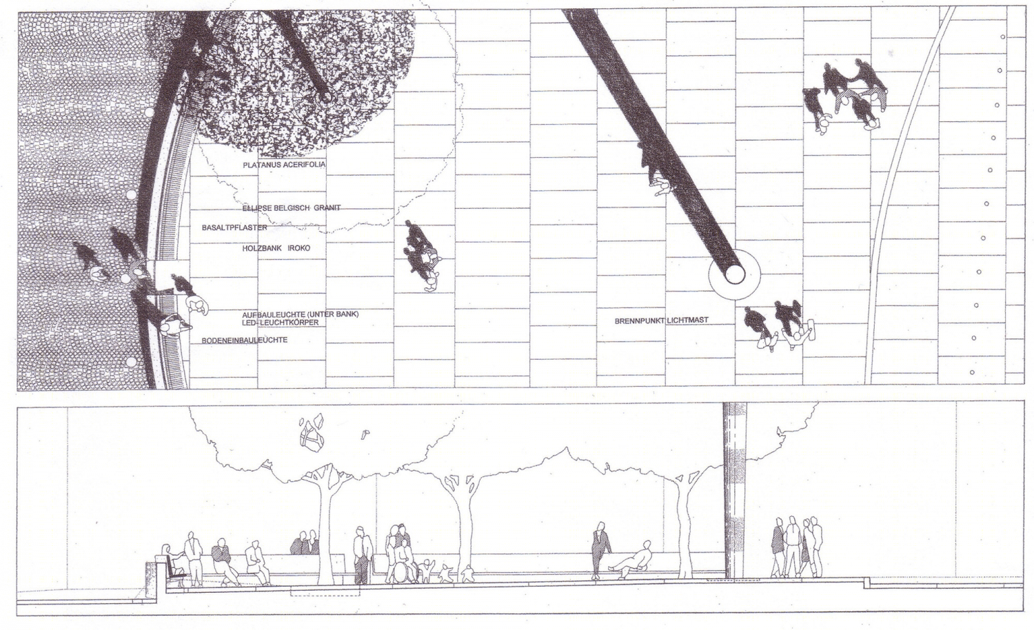 德国亚琛班霍夫车站广场 · 椭圆几何的公共空间设计丨HH+F Architekten Hentrup Heyes + Fuhrmann-37