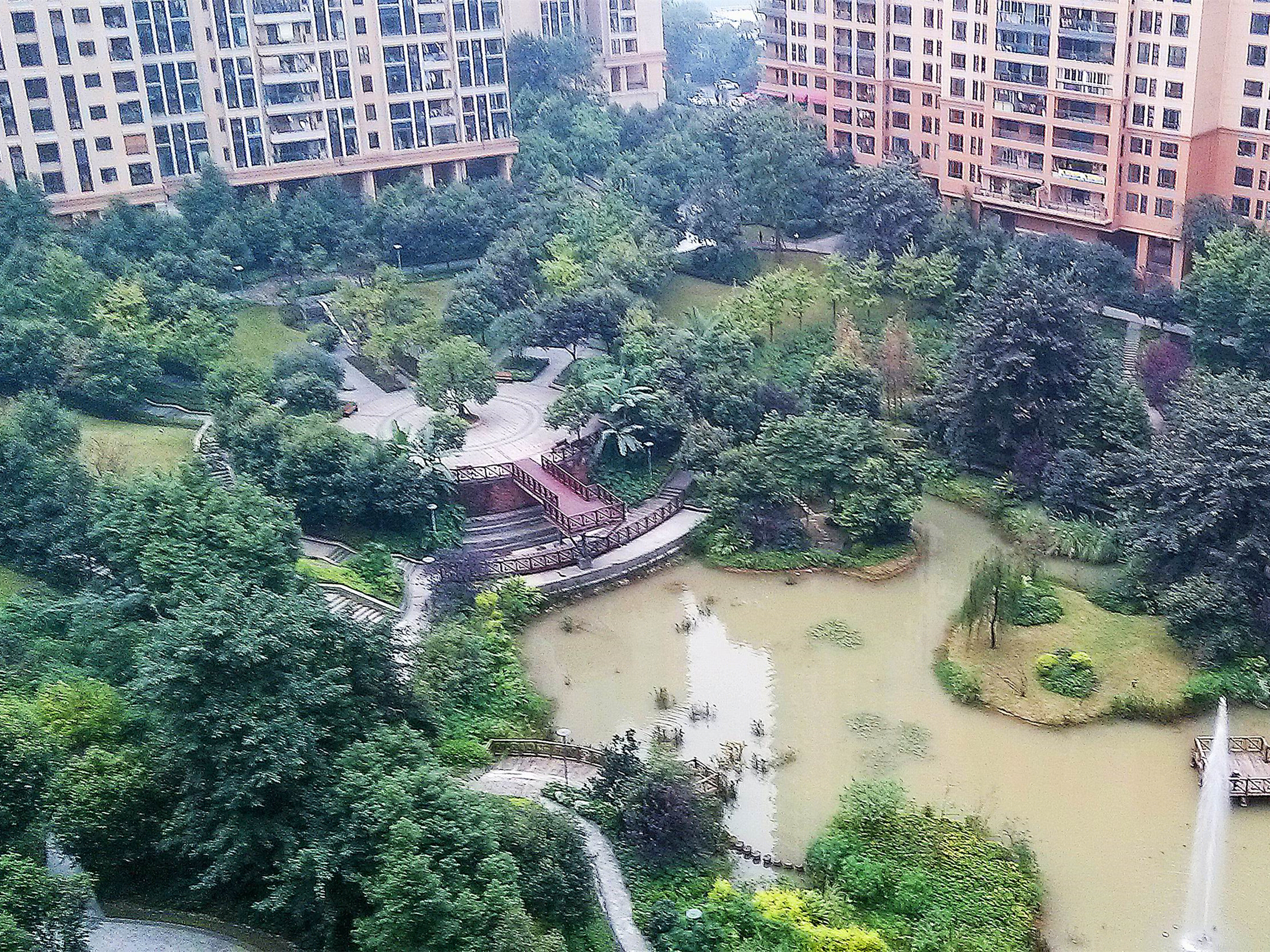 重庆招商江湾城住宅景观-2