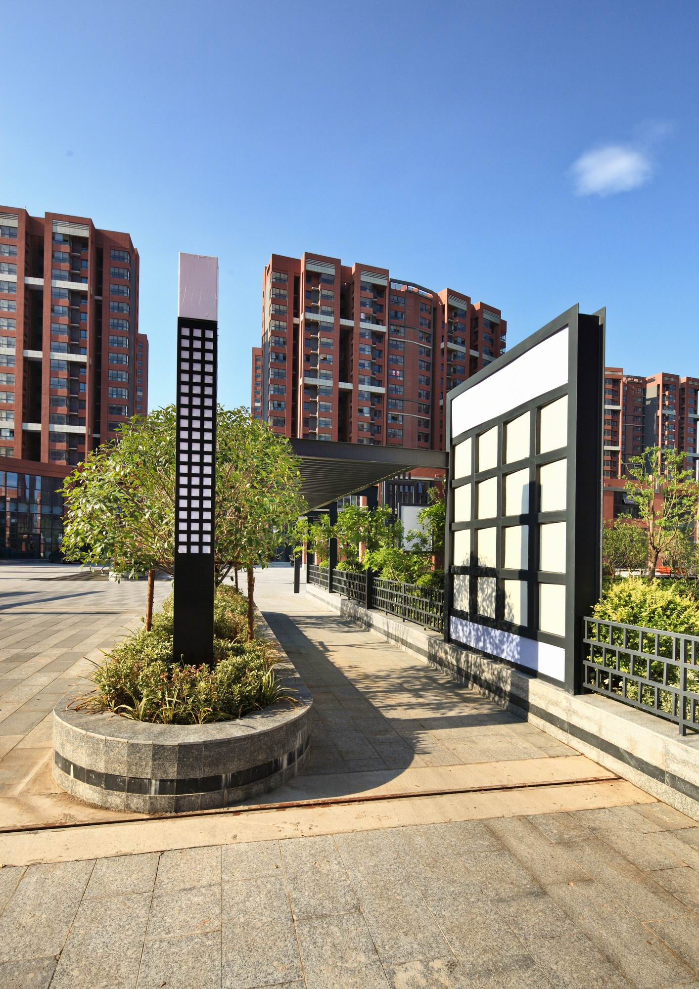 南通炜赋花苑住宅景观-12