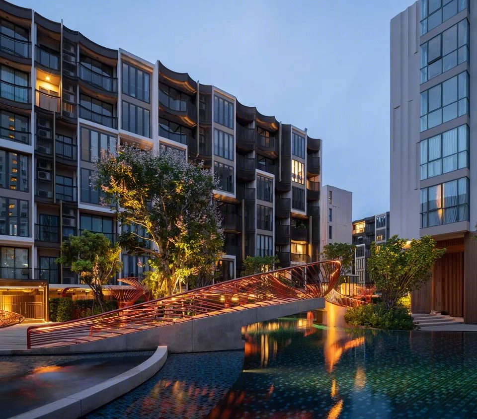 流动竹影 · Kawa Haus 公寓景观设计丨泰国曼谷丨Shma-28