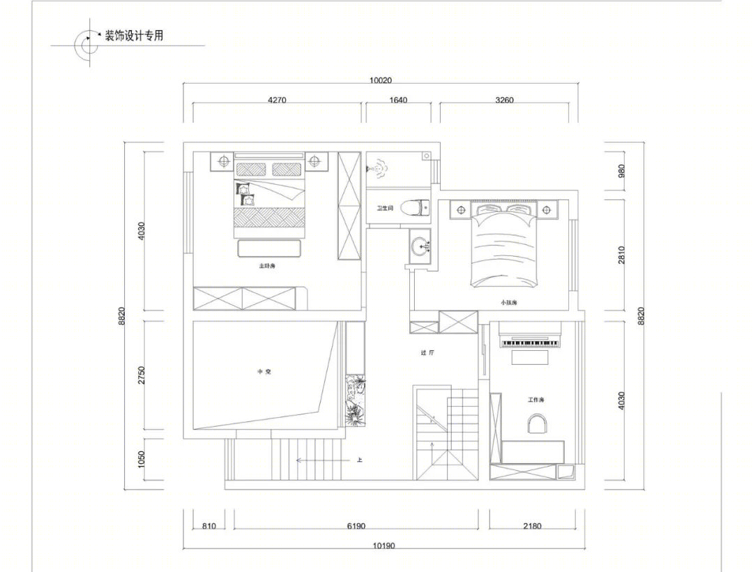 安厦 160m²现代轻奢复式楼 | 优雅绿注入简约生活艺术-19