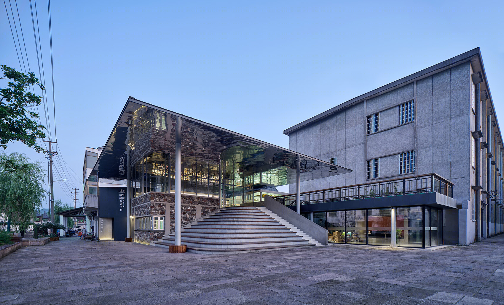 绍兴齐贤下方桥城市书房丨中国绍兴丨以靠建筑-15