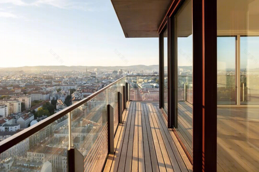 三合一雕塑般住宅公寓丨奥地利丨Henke Schreieck Architects-38